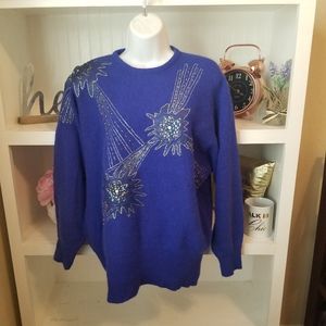 Vintage Vivien Forest Sweater